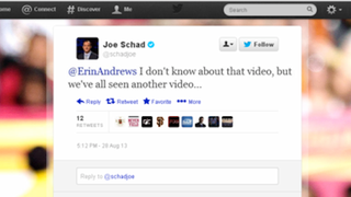 That Joe Schad Tweet About Erin Andrews's Peephole Video Is Fake